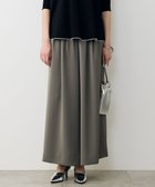 【アイシービー/iCB】の【先行予約】 ドレープツイル ボリュームワイドパンツ 人気、トレンドファッション・服の通販 founy(ファニー) ファッション Fashion レディースファッション Fashion for Women パンツ Pants & Trousers ウォッシャブル Machine Washable 春 Spring 吸水 Absorbent, Quick-Dry 軽量 Lightweight, Ultra Light ツイル Twist, Twisted Detail ドレープ Drape, Draping Fabric ワイド Wide, Wide Fit S/S・春夏 SS, Spring/Summer, Warm Season 夏 Summer 2026年 2026 thumbnail スティールカーキ|ID: prp329100004892091 ipo3291000000036567784