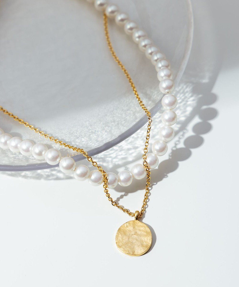 【23区/NIJYUSANKU】の2WAY パール コイン ネックレス インテリア・キッズ・メンズ・レディースファッション・服の通販 founy(ファニー) ファッション Fashion レディースファッション Fashion for Women ジュエリー Jewelry ネックレス Necklaces & Pendants 2025年 2025 2025春夏・S/S Spring/Summer 2025 SS25 おすすめ Recommended / Our Picks アクセサリー Fashion Accessories オケージョン Occasion Wear コイン Coin, Coin Design シルバー Silver, Metallic Silver シンプル Simple, Minimal トレンド Trend, Trending Now ネックレス Necklace, Pendant Necklace パール Pearl, Pearl Accent エレガント 上品 Elegant ゴールド系|ID: prp329100004892105 ipo3291000000036567880