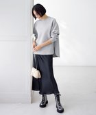 【アンフィーロ 自由区/UNFILO】の【新色・新サイズ登場!】サテン ナロースカート 人気、トレンドファッション・服の通販 founy(ファニー) ファッション Fashion レディースファッション Fashion for Women スカート Skirts サテン Satin, Glossy Fabric シルク Silk, 100% Silk スウェット / スエット Sweatshirt, Sweatwear ストレッチ Stretch, Stretchy Fabric ドレープ Drape, Draping Fabric リラックス Relax, Relaxed Fit A/W・秋冬 Autumn/Winter thumbnail ブラック|ID: prp329100004892124 ipo3291000000036568036