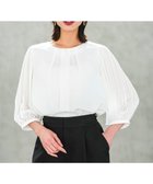 【エニィ スィス/any SiS】のプリーツスリーブ ブラウス 人気、トレンドファッション・服の通販 founy(ファニー) ファッション Fashion レディースファッション Fashion for Women トップス・カットソー Cut & Sew Tops シャツ・ブラウス・オフィスカジュアル Elegant Blouses & Button-Ups おすすめ Recommended / Our Picks ウォッシャブル Machine Washable シフォン Chiffon, Lightweight Fabric シンプル Simple, Minimal ジャケット Jacket, Outerwear スリーブ Sleeve, Long Sleeve / Short Sleeve ドレープ Drape, Draping Fabric プリーツ Pleats, Pleated ランダム Random, Irregular エレガント 上品 Elegant 夏 Summer 新作・新入荷 New Arrivals / New In 春 Spring S/S・春夏 SS, Spring/Summer, Warm Season ビジネス 仕事 通勤 Business / Work / Commuting thumbnail オフ|ID: prp329100004892177 ipo3291000000036568447