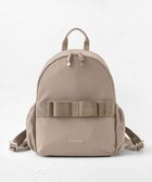 【トッカ/TOCCA】のRIBBON BRICK BACKPACK バックパック 人気、トレンドファッション・服の通販 founy(ファニー) ファッション Fashion レディースファッション Fashion for Women バッグ Bags ジップ Zip, Zipper 財布 Wallet, Purse フロント Front, Front Design ポケット Pocket, Pocket Detail メタル Metal, Metal Parts モチーフ Motif, Design Theme リボン Ribbon, Bow リュック Backpack, Rucksack 旅行 Travel エレガント 上品 Elegant ビジネス 仕事 通勤 Business / Work / Commuting thumbnail [新色]ベージュ系|ID: prp329100004892180 ipo3291000000036568476
