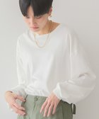【アメリカンホリック/AMERICAN HOLIC】の【WEB限定】袖ボリュームカットプルオーバー 人気、トレンドファッション・服の通販 founy(ファニー) ファッション Fashion レディースファッション Fashion for Women トップス・カットソー Cut & Sew Tops シャツ・ブラウス・オフィスカジュアル Elegant Blouses & Button-Ups ロングTシャツ・Tシャツ Longline T-Shirts & Tees カジュアルプルオーバー・ニットトップス Pullovers & Knit Tops / Casual Pullovers カットソー・ベーシックTシャツ Cut-and-Sewn Tops / Stretch Tees & Basics 春 Spring カットソー Cut and Sewn Top コンシャス Conscious, Bodycon シンプル Simple, Minimal ベーシック Basic, Essential ポケット Pocket, Pocket Detail リラックス Relax, Relaxed Fit ロング Long, Long-Length ワーク Workwear, Utility Style S/S・春夏 SS, Spring/Summer, Warm Season 夏 Summer thumbnail Off White|ID: prp329100004892228 ipo3291000000036568852
