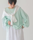 【アメリカンホリック/AMERICAN HOLIC】の【WEB限定】袖ボリュームカットプルオーバー 人気、トレンドファッション・服の通販 founy(ファニー) ファッション Fashion レディースファッション Fashion for Women トップス・カットソー Cut & Sew Tops シャツ・ブラウス・オフィスカジュアル Elegant Blouses & Button-Ups ロングTシャツ・Tシャツ Longline T-Shirts & Tees カジュアルプルオーバー・ニットトップス Pullovers & Knit Tops / Casual Pullovers カットソー・ベーシックTシャツ Cut-and-Sewn Tops / Stretch Tees & Basics 春 Spring カットソー Cut and Sewn Top コンシャス Conscious, Bodycon シンプル Simple, Minimal ベーシック Basic, Essential ポケット Pocket, Pocket Detail リラックス Relax, Relaxed Fit ロング Long, Long-Length ワーク Workwear, Utility Style S/S・春夏 SS, Spring/Summer, Warm Season 夏 Summer thumbnail Green|ID: prp329100004892228 ipo3291000000036568857