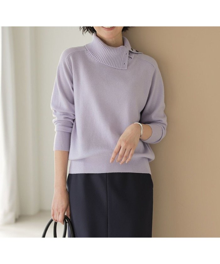 【ジェイ プレス/J.PRESS】のCASHMERE BLEND 襟付き ニット インテリア・キッズ・メンズ・レディースファッション・服の通販 founy(ファニー) https://founy.com/ ファッション Fashion レディースファッション Fashion for Women トップス・カットソー Cut & Sew Tops ニット Knit Tops & Sweaters セーター Sweater, Knitwear タートル Turtleneck, Turtle Collar タートルネック Turtleneck, High Neck バランス Balance, Style Balance リラックス Relax, Relaxed Fit A/W・秋冬 Autumn/Winter |ID: prp329100004895607 ipo3291000000036599080