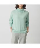 【ジェイ プレス/J.PRESS】のCASHMERE BLEND 襟付き ニット 人気、トレンドファッション・服の通販 founy(ファニー) ファッション Fashion レディースファッション Fashion for Women トップス・カットソー Cut & Sew Tops ニット Knit Tops & Sweaters セーター Sweater, Knitwear タートル Turtleneck, Turtle Collar タートルネック Turtleneck, High Neck バランス Balance, Style Balance リラックス Relax, Relaxed Fit A/W・秋冬 Autumn/Winter thumbnail ミントグリーン系|ID: prp329100004895607 ipo3291000000036599092