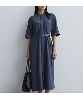 【アイシービー/iCB】のFluidBackSatin シャツワンピース 人気、トレンドファッション・服の通販 founy(ファニー) ファッション Fashion レディースファッション Fashion for Women ワンピース Dresses シャツワンピース / 1枚で着映えコーデ Shirt Dresses 春 Spring カッティング Cutting Detail サテン Satin, Glossy Fabric なめらか Smooth, Silky Texture フロント Front, Front Design ベーシック Basic, Essential ポケット Pocket, Pocket Detail ワイド Wide, Wide Fit S/S・春夏 SS, Spring/Summer, Warm Season 夏 Summer 2026年 2026 |ID:prp329100004895624