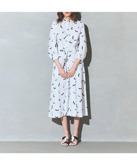 【グレース コンチネンタル/GRACE CONTINENTAL】のヒールプリントシャツドレス 人気、トレンドファッション・服の通販 founy(ファニー) ファッション Fashion レディースファッション Fashion for Women ワンピース Dresses フォーマル・パーティードレス・結婚式用ドレス Elegant & Casual Dresses シャツワンピース / 1枚で着映えコーデ Shirt Dresses アクセサリー Fashion Accessories 春 Spring タイプライター Typewriter Fabric, Crisp Cotton モチーフ Motif, Design Theme S/S・春夏 SS, Spring/Summer, Warm Season 夏 Summer |ID:prp329100004898204