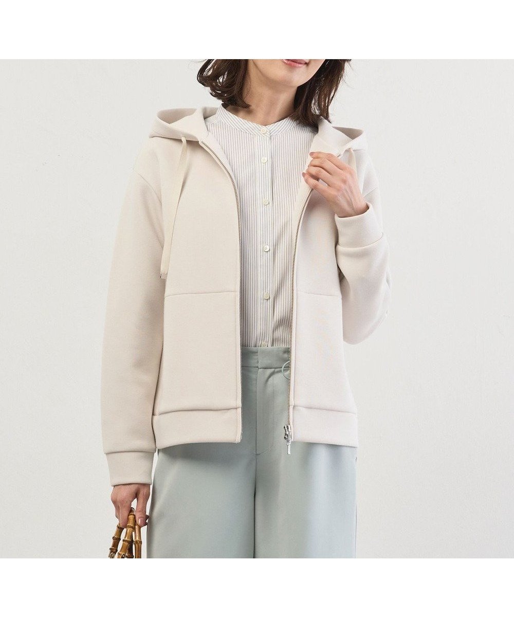 【ジェイ プレス/J.PRESS】のダンボールジャージー パーカー インテリア・キッズ・メンズ・レディースファッション・服の通販 founy(ファニー) 　ファッション　Fashion　レディースファッション　Fashion for Women　トップス・カットソー　Cut & Sew Tops　レディースパーカー・カジュアルフーディー　Casual Hoodies & Sweatshirts　パーカー　Hoodie, Parka　ベーシック　Basic, Essential　リラックス　Relax, Relaxed Fit　夏　Summer　春　Spring　S/S・春夏　SS, Spring/Summer, Warm Season　ライトベージュ系|ID: prp329100004898226 ipo3291000000036642989