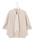 【アイシービー/iCB】のFluidBackSatin ドルマンスリーブボウタイブラウス 人気、トレンドファッション・服の通販 founy(ファニー) ファッション Fashion レディースファッション Fashion for Women トップス・カットソー Cut & Sew Tops シャツ・ブラウス・オフィスカジュアル Elegant Blouses & Button-Ups エレガント 上品 Elegant 春 Spring サテン Satin, Glossy Fabric シンプル Simple, Minimal セットアップ Set-Up, Coordinated Outfit なめらか Smooth, Silky Texture ワイド Wide, Wide Fit S/S・春夏 SS, Spring/Summer, Warm Season おすすめ Recommended / Our Picks 夏 Summer 2026年 2026 thumbnail トープ|ID: prp329100004898236 ipo3291000000036643073