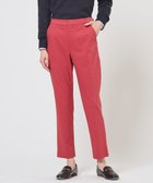 【ジェイ プレス/J.PRESS】の【WEB限定カラーあり・人気素材・セットアップ対応】セルロースリネンストレッチ テーパード パンツ スカーレット系|ID: prp329100004898247 ipo3291000000036643155
