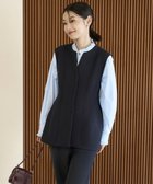 【アンフィーロ 自由区/UNFILO】の【VERY×UNFILOコラボ】BEAUTY FORM JERSEY+ ペプラムジレ 人気、トレンドファッション・服の通販 founy(ファニー) ファッション Fashion レディースファッション Fashion for Women アウター Coat / Outerwear Collection トップス・カットソー Cut & Sew Tops ベスト&ジレ / 重ね着スタイル Vests & Gilets インナー Innerwear 秋 Autumn コラボ Collaboration, Collab 今季 This Season, Current Season 軽量 Lightweight, Ultra Light シェイプ Shape, Slim Fit ストレッチ Stretch, Stretchy Fabric パターン Pattern, Design Print フロント Front, Front Design ベスト Vest, Waistcoat ロング Long, Long-Length A/W・秋冬 Autumn/Winter 夏 Summer thumbnail ネイビー|ID: prp329100004898269 ipo3291000000036643291