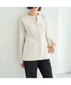 【アンフィーロ 自由区/UNFILO】の【VERY×UNFILOコラボ】BEAUTY FORM JERSEY+ ペプラムジレ 人気、トレンドファッション・服の通販 founy(ファニー) ファッション Fashion レディースファッション Fashion for Women アウター Coat / Outerwear Collection トップス・カットソー Cut & Sew Tops ベスト&ジレ / 重ね着スタイル Vests & Gilets インナー Innerwear 秋 Autumn コラボ Collaboration, Collab 今季 This Season, Current Season 軽量 Lightweight, Ultra Light シェイプ Shape, Slim Fit ストレッチ Stretch, Stretchy Fabric パターン Pattern, Design Print フロント Front, Front Design ベスト Vest, Waistcoat ロング Long, Long-Length A/W・秋冬 Autumn/Winter 夏 Summer thumbnail グレージュ|ID: prp329100004898269 ipo3291000000036643293