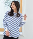 【エニー/ANY】のテールTシャツ 人気、トレンドファッション・服の通販 founy(ファニー) ファッション Fashion レディースファッション Fashion for Women トップス・カットソー Cut & Sew Tops シャツ・ブラウス・オフィスカジュアル Elegant Blouses & Button-Ups ロングTシャツ・Tシャツ Longline T-Shirts & Tees カットソー・ベーシックTシャツ Cut-and-Sewn Tops / Stretch Tees & Basics おすすめ Recommended / Our Picks カットソー Cut and Sewn Top シンプル Simple, Minimal スリーブ Sleeve, Long Sleeve / Short Sleeve 夏 Summer 春 Spring S/S・春夏 SS, Spring/Summer, Warm Season thumbnail オフ×ブルーボーダー|ID: prp329100004898276 ipo3291000000036643333
