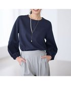 【エニー/ANY】のポコポコバルーン袖ブラウス 人気、トレンドファッション・服の通販 founy(ファニー) ファッション Fashion レディースファッション Fashion for Women トップス・カットソー Cut & Sew Tops シャツ・ブラウス・オフィスカジュアル Elegant Blouses & Button-Ups おすすめ Recommended / Our Picks スリット Slit, Slit Detail スリーブ Sleeve, Long Sleeve / Short Sleeve デニム Denim, Jeans Material バルーン Balloon, Balloon Silhouette 夏 Summer 春 Spring S/S・春夏 SS, Spring/Summer, Warm Season thumbnail ネイビー|ID: prp329100004899427 ipo3291000000036656788