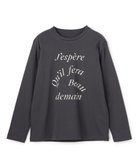 【アンフィーロ 自由区/UNFILO】のコットンスムース グラフィックT 人気、トレンドファッション・服の通販 founy(ファニー) ファッション Fashion レディースファッション Fashion for Women トップス・カットソー Cut & Sew Tops シャツ・ブラウス・オフィスカジュアル Elegant Blouses & Button-Ups ロングTシャツ・Tシャツ Longline T-Shirts & Tees カットソー・ベーシックTシャツ Cut-and-Sewn Tops / Stretch Tees & Basics 春 Spring カットソー Cut and Sewn Top グラフィック Graphic, Graphic Design 抗菌 Antibacterial, Bacteria-Resistant シンプル Simple, Minimal プリント Print, Printed Pattern ヘムライン Hemline, Bottom Cut モチーフ Motif, Design Theme S/S・春夏 SS, Spring/Summer, Warm Season 再入荷 Restock / Back in Stock おすすめ Recommended / Our Picks 夏 Summer 新作・新入荷 New Arrivals / New In thumbnail グレーモチーフ|ID: prp329100004899468 ipo3291000000036657127