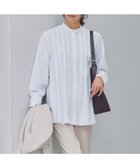 【アンフィーロ 自由区/UNFILO】の【セレモニー】バンドカラー タックブラウス 人気、トレンドファッション・服の通販 founy(ファニー) ファッション Fashion レディースファッション Fashion for Women トップス・カットソー Cut & Sew Tops シャツ・ブラウス・オフィスカジュアル Elegant Blouses & Button-Ups 春 Spring カフス Cuff Design 抗菌 Antibacterial, Bacteria-Resistant ドレープ Drape, Draping Fabric バランス Balance, Style Balance リラックス Relax, Relaxed Fit 楽ちん Easy Fit, Comfortable S/S・春夏 SS, Spring/Summer, Warm Season 夏 Summer セレモニー Ceremony thumbnail オフ|ID: prp329100004899475 ipo3291000000036657164