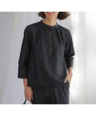 【ジェイ プレス/J.PRESS】の【一枚で着映え】レースジャージー バンドカラー カットソー 人気、トレンドファッション・服の通販 founy(ファニー) ファッション Fashion レディースファッション Fashion for Women トップス・カットソー Cut & Sew Tops シャツ・ブラウス・オフィスカジュアル Elegant Blouses & Button-Ups ロングTシャツ・Tシャツ Longline T-Shirts & Tees カットソー・ベーシックTシャツ Cut-and-Sewn Tops / Stretch Tees & Basics カットソー Cut and Sewn Top カフス Cuff Design レース Lace, Lace Fabric エレガント 上品 Elegant 夏 Summer 春 Spring S/S・春夏 SS, Spring/Summer, Warm Season 無地 Plain, Solid Color thumbnail ネイビー系|ID: prp329100004899478 ipo3291000000036657183