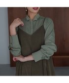 【アイシービー/iCB】の【洗える】 ブラウスライクジャージー ロングカットソー 人気、トレンドファッション・服の通販 founy(ファニー) ファッション Fashion レディースファッション Fashion for Women トップス・カットソー Cut & Sew Tops シャツ・ブラウス・オフィスカジュアル Elegant Blouses & Button-Ups ロングTシャツ・Tシャツ Longline T-Shirts & Tees カットソー・ベーシックTシャツ Cut-and-Sewn Tops / Stretch Tees & Basics インド Indian Textile 洗える Machine Washable カットソー Cut and Sewn Top カフス Cuff Design ジャケット Jacket, Outerwear リバーシブル Reversible, Two-Sided ロング Long, Long-Length A/W・秋冬 Autumn/Winter エレガント 上品 Elegant 2025年 2025 2025-2026秋冬・A/W Autumn/Winter 2025–26 AW25–26 thumbnail スモークグリーン系|ID: prp329100004899498 ipo3291000000036657332