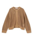 【アンフィーロ 自由区/UNFILO】のクロシェレースニット ZIPカーディガン 人気、トレンドファッション・服の通販 founy(ファニー) ファッション Fashion レディースファッション Fashion for Women トップス・カットソー Cut & Sew Tops ニット Knit Tops & Sweaters カーディガン・羽織り Layered Style Cardigans かぎ針 Crochet ウォッシャブル Machine Washable カットソー Cut and Sewn Top カーディガン Cardigan, Knitwear トレンド Trend, Trending Now レース Lace, Lace Fabric 夏 Summer 春 Spring S/S・春夏 SS, Spring/Summer, Warm Season thumbnail キャメル|ID: prp329100004899579 ipo3291000000036657958