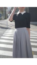 【エニィ スィス/any SiS】の【好印象企画】ニット セットアップ 人気、トレンドファッション・服の通販 founy(ファニー) ファッション Fashion レディースファッション Fashion for Women ワンピース Dresses おすすめ Recommended / Our Picks イレギュラーヘム Irregular Hem ウォッシャブル Machine Washable シンプル Simple, Minimal ストレッチ Stretch, Stretchy Fabric セットアップ Set-Up, Coordinated Outfit エレガント 上品 Elegant 夏 Summer 新作・新入荷 New Arrivals / New In 春 Spring S/S・春夏 SS, Spring/Summer, Warm Season thumbnail ネイビー|ID: prp329100004902864 ipo3291000000036693691