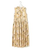 【23区/NIJYUSANKU】の【GOLD LABEL】ペインティングフラワープリント ワンピース 人気、トレンドファッション・服の通販 founy(ファニー) ファッション Fashion レディースファッション Fashion for Women ワンピース Dresses 春 Spring カーディガン Cardigan, Knitwear コレクション Collection, Seasonal Line シンプル Simple, Minimal ジャケット Jacket, Outerwear スマート Smart, Elegant フェミニン Feminine, Girly フラワー Flower, Floral フレア Flare, Flared プリーツ Pleats, Pleated モチーフ Motif, Design Theme リゾート Resort, Vacation Style リボン Ribbon, Bow S/S・春夏 SS, Spring/Summer, Warm Season 夏 Summer 2026年 2026 thumbnail ベージュ系5|ID: prp329100004902877 ipo3291000000036693813