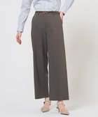 【ジェイ プレス/J.PRESS】の【人気素材・セットアップ対応】セルロースリネンストレッチ セミワイド パンツ スレート系|ID: prp329100004902915 ipo3291000000036694171