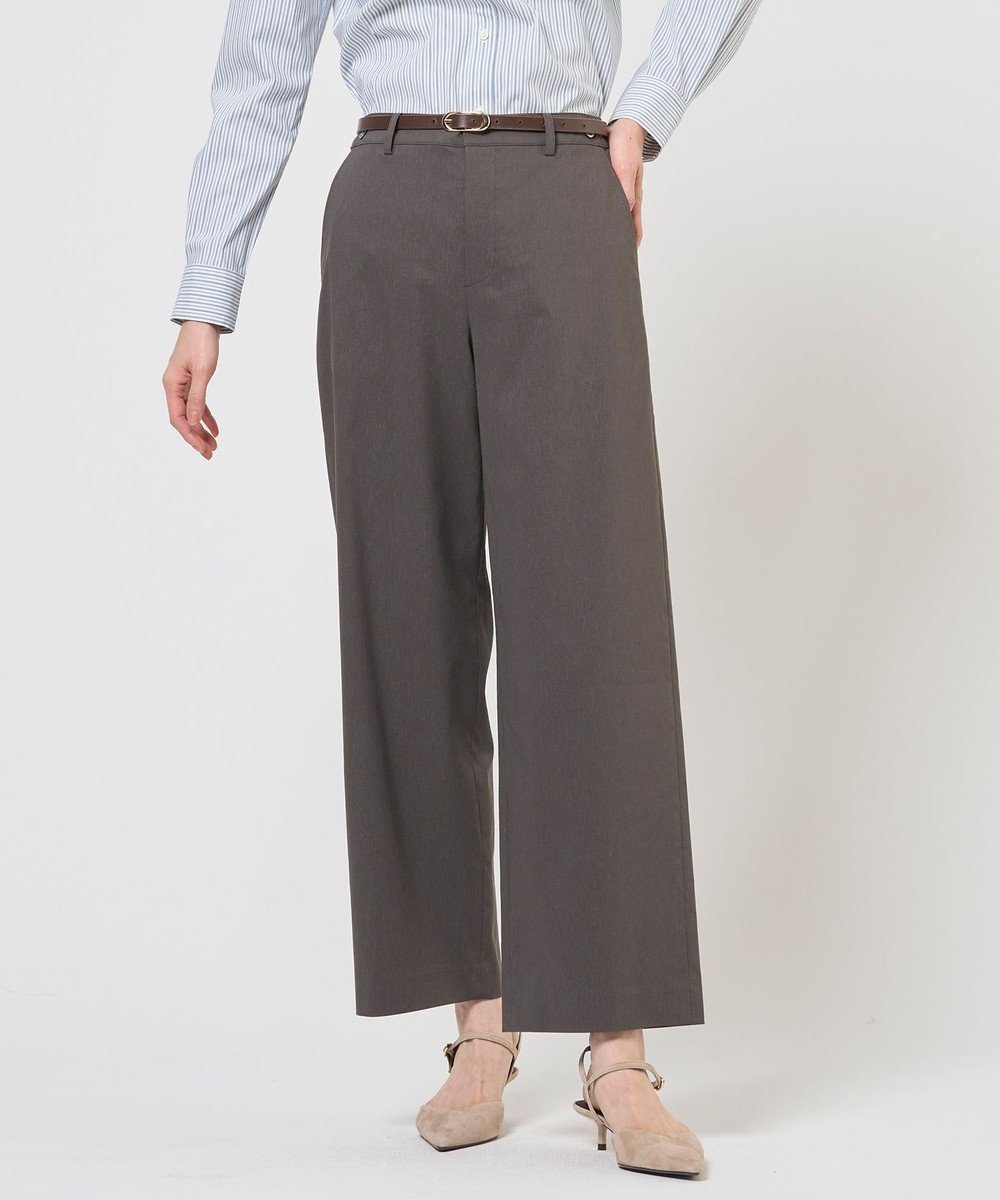 【ジェイ プレス/J.PRESS】の【人気素材・セットアップ対応】セルロースリネンストレッチ セミワイド パンツ インテリア・キッズ・メンズ・レディースファッション・服の通販 founy(ファニー) 　ファッション　Fashion　レディースファッション　Fashion for Women　セットアップ　Matching Sets　レディースパンツ・ボトムス　Pants & Trousers / Bottoms　春　Spring　スタイリッシュ　Stylish, Fashionable　ストレッチ　Stretch, Stretchy Fabric　セットアップ　Set-Up, Coordinated Outfit　人気　Popular, Best Seller　フロント　Front, Front Design　リラックス　Relax, Relaxed Fit　ワイド　Wide, Wide Fit　S/S・春夏　SS, Spring/Summer, Warm Season　夏　Summer　スレート系|ID: prp329100004902915 ipo3291000000036694171