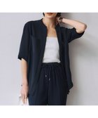 【アイシービー/iCB】の【UVカット・防シワ・洗える】ライトダブルクロス バンドカラーブラウス 人気、トレンドファッション・服の通販 founy(ファニー) ファッション Fashion レディースファッション Fashion for Women トップス・カットソー Cut & Sew Tops シャツ・ブラウス・オフィスカジュアル Elegant Blouses & Button-Ups 洗える Machine Washable ストレッチ Stretch, Stretchy Fabric セットアップ Set-Up, Coordinated Outfit ドレープ Drape, Draping Fabric 定番 Standard, Basic Item ポケット Pocket, Pocket Detail 羽織 Haori, Light Jacket A/W・秋冬 Autumn/Winter おすすめ Recommended / Our Picks 2025年 2025 2025-2026秋冬・A/W Autumn/Winter 2025–26 AW25–26 thumbnail ネイビー系|ID: prp329100004902918 ipo3291000000036694191