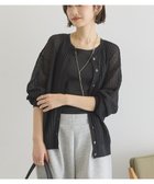 【アメリカンホリック/AMERICAN HOLIC】の【前後2WAY】透かし編みニットカーディガン 人気、トレンドファッション・服の通販 founy(ファニー) ファッション Fashion レディースファッション Fashion for Women トップス・カットソー Cut & Sew Tops ニット Knit Tops & Sweaters カーディガン・羽織り Layered Style Cardigans アメリカン American Style インナー Innerwear 春 Spring カーディガン Cardigan, Knitwear シンプル Simple, Minimal スタイリッシュ Stylish, Fashionable 透かし Cut-Out, Lacework ポケット Pocket, Pocket Detail S/S・春夏 SS, Spring/Summer, Warm Season 夏 Summer エレガント 上品 Elegant thumbnail Black|ID: prp329100004902974 ipo3291000000036694677