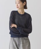 【アメリカンホリック/AMERICAN HOLIC】の【前後2WAY】透かし編みニットカーディガン 人気、トレンドファッション・服の通販 founy(ファニー) ファッション Fashion レディースファッション Fashion for Women トップス・カットソー Cut & Sew Tops ニット Knit Tops & Sweaters カーディガン・羽織り Layered Style Cardigans アメリカン American Style インナー Innerwear 春 Spring カーディガン Cardigan, Knitwear シンプル Simple, Minimal スタイリッシュ Stylish, Fashionable 透かし Cut-Out, Lacework ポケット Pocket, Pocket Detail S/S・春夏 SS, Spring/Summer, Warm Season 夏 Summer エレガント 上品 Elegant thumbnail Navy|ID: prp329100004902974 ipo3291000000036694684