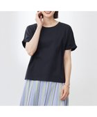 【ジェイ プレス/J.PRESS】の【WEB限定カラーあり・洗える】コットンスムース ハシゴレース カットソー 人気、トレンドファッション・服の通販 founy(ファニー) ファッション Fashion レディースファッション Fashion for Women トップス・カットソー Cut & Sew Tops シャツ・ブラウス・オフィスカジュアル Elegant Blouses & Button-Ups ロングTシャツ・Tシャツ Longline T-Shirts & Tees カットソー・ベーシックTシャツ Cut-and-Sewn Tops / Stretch Tees & Basics 春 Spring 洗える Machine Washable カットソー Cut and Sewn Top カフス Cuff Design シルケット Silket, Silky Cotton シンプル Simple, Minimal ジャケット Jacket, Outerwear ベーシック Basic, Essential レース Lace, Lace Fabric S/S・春夏 SS, Spring/Summer, Warm Season 夏 Summer エレガント 上品 Elegant thumbnail ネイビー系|ID: prp329100004906470 ipo3291000000036736617