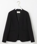 【エニィ スィス/any SiS】の【洗える】セレモニーダブルクロス カラーレス ジャケット 人気、トレンドファッション・服の通販 founy(ファニー) ファッション Fashion レディースファッション Fashion for Women アウター Coat / Outerwear Collection レディースジャケット・軽アウター Jackets ノーカラージャケット / シンプル上品コーデ Collarless Jackets オケージョン Occasion Wear 洗える Machine Washable ジャケット Jacket, Outerwear ストレッチ Stretch, Stretchy Fabric スリット Slit, Slit Detail ダブル Double, Double-Breasted 定番 Standard, Basic Item 人気 Popular, Best Seller ボトム Bottoms, Lower Wear ポケット Pocket, Pocket Detail ワイド Wide, Wide Fit A/W・秋冬 Autumn/Winter S/S・春夏 SS, Spring/Summer, Warm Season 夏 Summer エレガント 上品 Elegant 新作・新入荷 New Arrivals / New In thumbnail ブラック|ID: prp329100004906484 ipo3291000000036736734