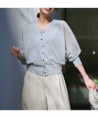 【23区/NIJYUSANKU】の【WEB 一部店舗限定カラーあり】シャイニーシアー ドルマンスリーブ カーディガン 人気、トレンドファッション・服の通販 founy(ファニー) ファッション Fashion レディースファッション Fashion for Women トップス・カットソー Cut & Sew Tops カーディガン・羽織り Layered Style Cardigans 春 Spring カーディガン Cardigan, Knitwear コンパクト Compact, Small Size スリット Slit, Slit Detail 人気 Popular, Best Seller バランス Balance, Style Balance S/S・春夏 SS, Spring/Summer, Warm Season おすすめ Recommended / Our Picks 夏 Summer 旅行 Travel エレガント 上品 Elegant 2026年 2026 thumbnail スカイブルー系|ID: prp329100004906541 ipo3291000000036737112