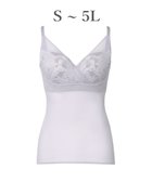 【ブラデリス ニューヨーク/BRADELIS New York】の【BRADELIS NewYork peace / ノンワイヤー】綿さらタッチ!ナチュラルフィットブラキャミ25 ブラデリス 補正 下着 カップ付き ブラトップ キャミソール 人気、トレンドファッション・服の通販 founy(ファニー) ファッション Fashion レディースファッション Fashion for Women トップス・カットソー Cut & Sew Tops キャミソール&ノースリーブ Camisoles & Sleeveless Tops 下着・ランジェリー Lingerie & Intimates アンダーウェア・ベースインナー・肌着 Underwear / Base Layer / Undergarments アンダー Underwear Essentials インナー Innerwear キャミソール Camisole, Spaghetti Strap Top ショーツ Shorts, Short Pants パターン Pattern, Design Print フィット Fit, Slim Fit ポケット Pocket, Pocket Detail メッシュ Mesh, Net Fabric ランジェリー Lingerie, Intimate Wear リーフ Leaf, Botanical Leaf レース Lace, Lace Fabric ワイヤー Wire, Wired Bra おすすめ Recommended / Our Picks 筋トレ・ボディメイク Workout / Body Make / Fitness thumbnail ラベンダーグレー|ID: prp329100004906574 ipo3291000000036737353