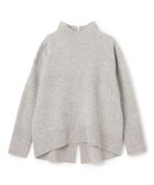 【アンフィーロ 自由区/UNFILO】のカシミヤブレンド ハイネックニット 人気、トレンドファッション・服の通販 founy(ファニー) ファッション Fashion レディースファッション Fashion for Women トップス・カットソー Cut & Sew Tops ニット Knit Tops & Sweaters ウォッシャブル Machine Washable スリット Slit, Slit Detail セーター Sweater, Knitwear ハイネック High Neck, Mock Neck ラウンド Round, Round Neck A/W・秋冬 Autumn/Winter thumbnail グレー|ID: prp329100004906580 ipo3291000000036737396
