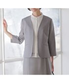 【ジェイ プレス/J.PRESS】の【定番人気・セットアップ対応】OXIJEWEL ストレッチ ノーカラー ジャケット 人気、トレンドファッション・服の通販 founy(ファニー) ファッション Fashion レディースファッション Fashion for Women アウター Coat / Outerwear Collection レディースジャケット・軽アウター Jackets ノーカラージャケット / シンプル上品コーデ Collarless Jackets ウォッシャブル Machine Washable 春 Spring 吸水 Absorbent, Quick-Dry シンプル Simple, Minimal ジャケット Jacket, Outerwear ストレッチ Stretch, Stretchy Fabric セットアップ Set-Up, Coordinated Outfit ドレープ Drape, Draping Fabric 定番 Standard, Basic Item 人気 Popular, Best Seller フロント Front, Front Design 羽織 Haori, Light Jacket S/S・春夏 SS, Spring/Summer, Warm Season 夏 Summer thumbnail グレー系|ID: prp329100004906590 ipo3291000000036737454