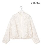 【23区/NIJYUSANKU】の【エステータ/Precious掲載】ヴィンテージコードレース ブルゾン ホワイト系|ID: prp329100004906608 ipo3291000000036737576