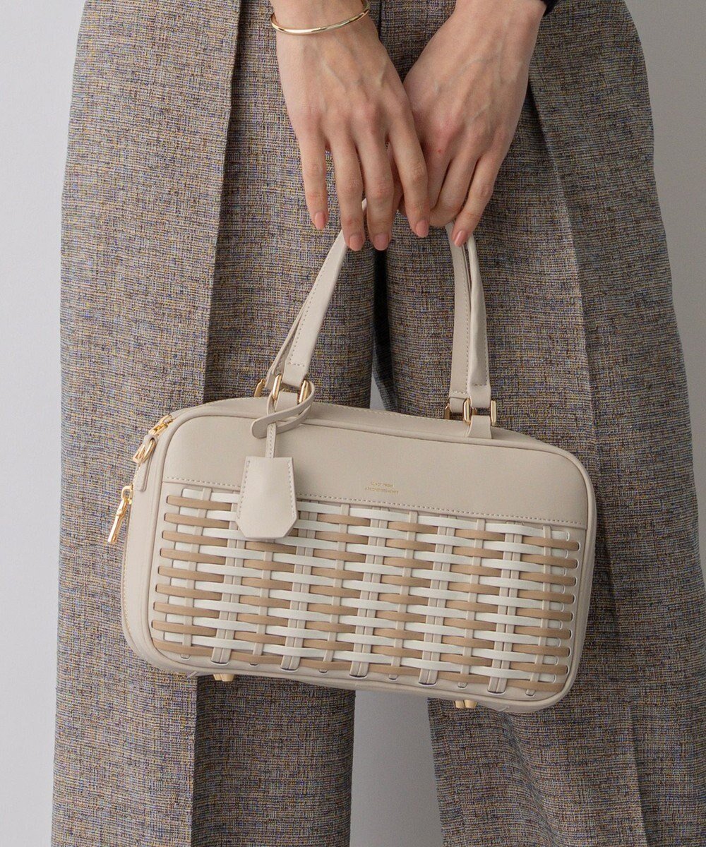 【23区/NIJYUSANKU】の【Oggi掲載】バスケットメッシュ ボストンバッグ インテリア・キッズ・メンズ・レディースファッション・服の通販 founy(ファニー) 　雑誌掲載アイテム　Magazine Picks & Fashion Features　ファッション雑誌　Fashion Magazines　オッジ　Oggi　ファッション　Fashion　レディースファッション　Fashion for Women　バッグ　Bags　5月号　May Issue　シンプル　Simple, Minimal　雑誌　Magazine, Fashion Magazine　デニム　Denim, Jeans Material　トレンド　Trend, Trending Now　バケツ　Bucket, Bucket Style　バスケット　Basket, Basket Bag　ボストン　Boston　ボストンバッグ　Boston Bag, Retro Bag　ボトム　Bottoms, Lower Wear　メッシュ　Mesh, Net Fabric　S/S・春夏　SS, Spring/Summer, Warm Season　夏　Summer　エレガント 上品　Elegant　2026年　2026　ベージュ系|ID: prp329100004906618 ipo3291000000036737652