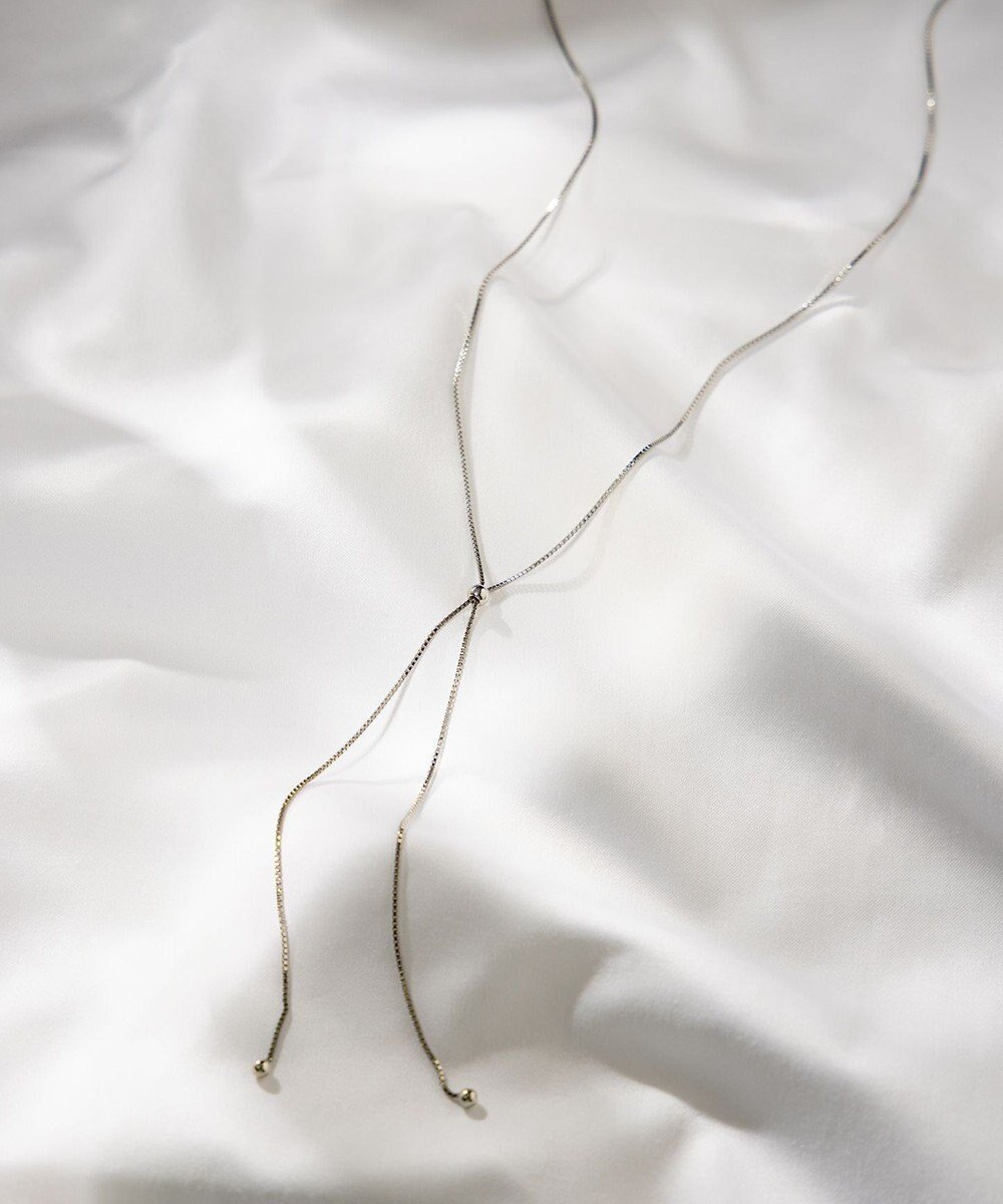 【23区/NIJYUSANKU】のラリエット ネックレス 人気、トレンドファッション・服の通販 founy(ファニー) 　ファッション　Fashion　レディースファッション　Fashion for Women　ジュエリー　Jewelry　ネックレス　Necklaces & Pendants　アクセサリー　Fashion Accessories　カットソー　Cut and Sewn Top　シルバー　Silver, Metallic Silver　シンプル　Simple, Minimal　チェーン　Chain, Chain Strap　ネックレス　Necklace, Pendant Necklace　バランス　Balance, Style Balance　エレガント 上品　Elegant　 other-1|ID: prp329100004907792 ipo3291000000036757123
