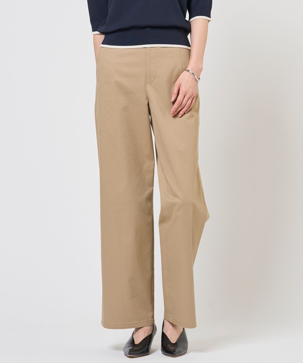 【ジェイ プレス/J.PRESS】のチノストレッチ ワイドパンツ 人気、トレンドファッション・服の通販 founy(ファニー) 　ファッション　Fashion　レディースファッション　Fashion for Women　パンツ　Pants & Trousers　シンプル　Simple, Minimal　ストレッチ　Stretch, Stretchy Fabric　トレンド　Trend, Trending Now　ベーシック　Basic, Essential　ワイド　Wide, Wide Fit　夏　Summer　S/S・春夏　SS, Spring/Summer, Warm Season　A/W・秋冬　Autumn/Winter　 other-1|ID: prp329100004907804 ipo3291000000036757247