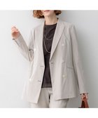 【23区/NIJYUSANKU】の【CanCam掲載】リネンレーヨンストレッチ ダブルジャケット ベージュ系|ID: prp329100004910717 ipo3291000000036794901