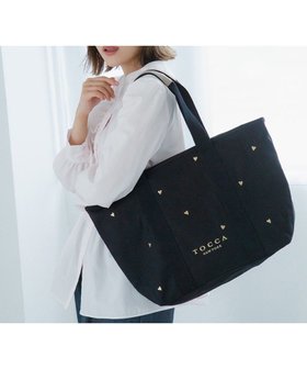 【トッカ/TOCCA】の【chayさん着用・WEB&一部店舗限定】LUCKY SHOWER TRAVELING TOTE トラベルキャンバストート 人気、トレンドファッション・服の通販 founy(ファニー) ファッション Fashion レディースファッション Fashion for Women バッグ Bags アウトドア Outdoor Clothing 財布 Wallet, Purse テクスチャー Texture, Textured Fabric トラベル Travel, Travel Gear フェミニン Feminine, Girly フロント Front, Front Design ポケット Pocket, Pocket Detail モチーフ Motif, Design Theme リュクス Luxury, Elegant, High-End, Chic ワンポイント One Point, Statement Accent 旅行 Travel ビジネス 仕事 通勤 Business / Work / Commuting |ID:prp329100004910750