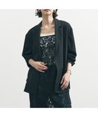 【アンフィーロ 自由区/UNFILO】のシアー オーバージャケット ブラック|ID: prp329100004910764 ipo3291000000036795280