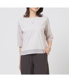 【ジェイ プレス/J.PRESS】の【一枚で着映え】スムースジャージー 刺繍 カットソー グレージュ系|ID: prp329100004910766 ipo3291000000036795306