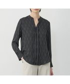 【アイシービー/iCB】の【新色追加・WEB限定】BackSatinAmunzen キーネックブラウス 人気、トレンドファッション・服の通販 founy(ファニー) ファッション Fashion レディースファッション Fashion for Women トップス・カットソー Cut & Sew Tops シャツ・ブラウス・オフィスカジュアル Elegant Blouses & Button-Ups インナー Innerwear サテン Satin, Glossy Fabric ジャケット Jacket, Outerwear ストライプ Stripe, Striped Pattern チェーン Chain, Chain Strap 人気 Popular, Best Seller ハイネック High Neck, Mock Neck プリント Print, Printed Pattern ボトム Bottoms, Lower Wear A/W・秋冬 Autumn/Winter おすすめ Recommended / Our Picks セレモニー Ceremony ビジネス 仕事 通勤 Business / Work / Commuting 2025年 2025 2025-2026秋冬・A/W Autumn/Winter 2025–26 AW25–26 thumbnail ブラックベース×ストライプチェーン柄|ID: prp329100004910771 ipo3291000000036795363