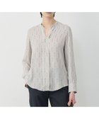 【アイシービー/iCB】の【新色追加・WEB限定】BackSatinAmunzen キーネックブラウス 人気、トレンドファッション・服の通販 founy(ファニー) ファッション Fashion レディースファッション Fashion for Women トップス・カットソー Cut & Sew Tops シャツ・ブラウス・オフィスカジュアル Elegant Blouses & Button-Ups インナー Innerwear サテン Satin, Glossy Fabric ジャケット Jacket, Outerwear ストライプ Stripe, Striped Pattern チェーン Chain, Chain Strap 人気 Popular, Best Seller ハイネック High Neck, Mock Neck プリント Print, Printed Pattern ボトム Bottoms, Lower Wear A/W・秋冬 Autumn/Winter おすすめ Recommended / Our Picks セレモニー Ceremony ビジネス 仕事 通勤 Business / Work / Commuting 2025年 2025 2025-2026秋冬・A/W Autumn/Winter 2025–26 AW25–26 thumbnail トープベース×ストライプチェーン柄|ID: prp329100004910771 ipo3291000000036795366