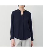 【アイシービー/iCB】の【新色追加・WEB限定】BackSatinAmunzen キーネックブラウス 人気、トレンドファッション・服の通販 founy(ファニー) ファッション Fashion レディースファッション Fashion for Women トップス・カットソー Cut & Sew Tops シャツ・ブラウス・オフィスカジュアル Elegant Blouses & Button-Ups インナー Innerwear サテン Satin, Glossy Fabric ジャケット Jacket, Outerwear ストライプ Stripe, Striped Pattern チェーン Chain, Chain Strap 人気 Popular, Best Seller ハイネック High Neck, Mock Neck プリント Print, Printed Pattern ボトム Bottoms, Lower Wear A/W・秋冬 Autumn/Winter おすすめ Recommended / Our Picks セレモニー Ceremony ビジネス 仕事 通勤 Business / Work / Commuting 2025年 2025 2025-2026秋冬・A/W Autumn/Winter 2025–26 AW25–26 thumbnail ネイビー|ID: prp329100004910771 ipo3291000000036795368