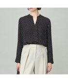 【アイシービー/iCB】の【新色追加・WEB限定】BackSatinAmunzen キーネックブラウス 人気、トレンドファッション・服の通販 founy(ファニー) ファッション Fashion レディースファッション Fashion for Women トップス・カットソー Cut & Sew Tops シャツ・ブラウス・オフィスカジュアル Elegant Blouses & Button-Ups インナー Innerwear サテン Satin, Glossy Fabric ジャケット Jacket, Outerwear ストライプ Stripe, Striped Pattern チェーン Chain, Chain Strap 人気 Popular, Best Seller ハイネック High Neck, Mock Neck プリント Print, Printed Pattern ボトム Bottoms, Lower Wear A/W・秋冬 Autumn/Winter おすすめ Recommended / Our Picks セレモニー Ceremony ビジネス 仕事 通勤 Business / Work / Commuting 2025年 2025 2025-2026秋冬・A/W Autumn/Winter 2025–26 AW25–26 thumbnail ブラックドット|ID: prp329100004910771 ipo3291000000036795371