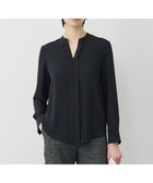 【アイシービー/iCB】の【新色追加・WEB限定】BackSatinAmunzen キーネックブラウス 人気、トレンドファッション・服の通販 founy(ファニー) ファッション Fashion レディースファッション Fashion for Women トップス・カットソー Cut & Sew Tops シャツ・ブラウス・オフィスカジュアル Elegant Blouses & Button-Ups インナー Innerwear サテン Satin, Glossy Fabric ジャケット Jacket, Outerwear ストライプ Stripe, Striped Pattern チェーン Chain, Chain Strap 人気 Popular, Best Seller ハイネック High Neck, Mock Neck プリント Print, Printed Pattern ボトム Bottoms, Lower Wear A/W・秋冬 Autumn/Winter おすすめ Recommended / Our Picks セレモニー Ceremony ビジネス 仕事 通勤 Business / Work / Commuting 2025年 2025 2025-2026秋冬・A/W Autumn/Winter 2025–26 AW25–26 thumbnail ブラック|ID: prp329100004910771 ipo3291000000036795374