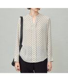 【アイシービー/iCB】の【新色追加・WEB限定】BackSatinAmunzen キーネックブラウス 人気、トレンドファッション・服の通販 founy(ファニー) ファッション Fashion レディースファッション Fashion for Women トップス・カットソー Cut & Sew Tops シャツ・ブラウス・オフィスカジュアル Elegant Blouses & Button-Ups インナー Innerwear サテン Satin, Glossy Fabric ジャケット Jacket, Outerwear ストライプ Stripe, Striped Pattern チェーン Chain, Chain Strap 人気 Popular, Best Seller ハイネック High Neck, Mock Neck プリント Print, Printed Pattern ボトム Bottoms, Lower Wear A/W・秋冬 Autumn/Winter おすすめ Recommended / Our Picks セレモニー Ceremony ビジネス 仕事 通勤 Business / Work / Commuting 2025年 2025 2025-2026秋冬・A/W Autumn/Winter 2025–26 AW25–26 thumbnail トープベース×スクエアビット柄|ID: prp329100004910771 ipo3291000000036795379